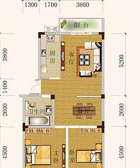 88方强力三房改建田园乡村风味