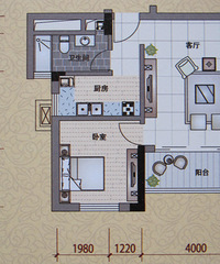 新明半岛57方一室一厅