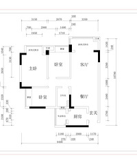 【大熊猫】 101m?三室两厅清工