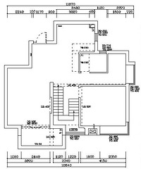 "复式楼,困惑水泥楼梯是否要全部敲掉?有CAD图,求助"