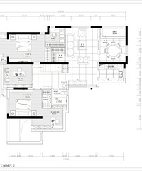 学林尚苑 LOFT94平米 简约风格