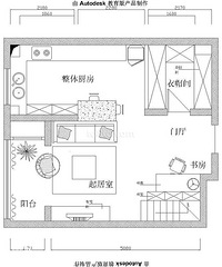 "想要小复式楼装修效果图 最好是美式的"
