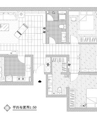8万打造140平 超简约混搭甜蜜二人世界