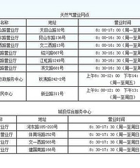 杭州天然气网店办理流程 强大!