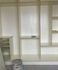 "家具用的都是浮雕免漆板,但是衣柜的钉眼怎么去掉"