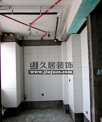 "【久居工地】乐山红叶1幢(96平米)水电工程、泥工部分验收完毕