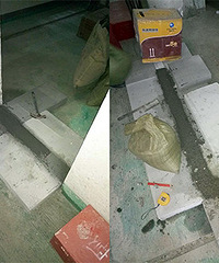 小姿势 新砌墙体及门洞