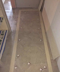 泥木工验收完毕,石膏线集成吊顶安装