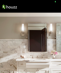 特别不容易地选定瓷砖,满足HOUZZ迷的美式梦