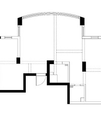 "【装修日记·城市港湾】半圆形户型 155㎡ 米黄色田园风奢华体验"