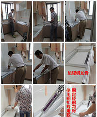 看完好想DIY!橱柜台面和踢脚线安装图解