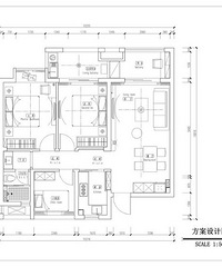 【青绘设计-施工】拱墅区-95平米-宋都香悦郡 泥工阶段