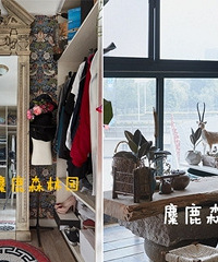 旧石槽+小板凳 我的阳台有老底子的味道