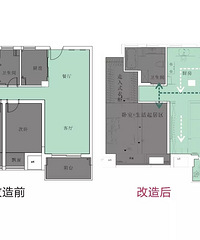 10平卧室塞了8平地台 空间居然意外大