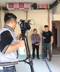 水电完美收工,我家还上电视了呢