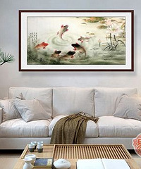 "现代风格的装饰画,时尚又潮流"