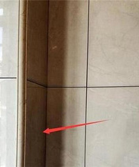 知道给瓷砖做碰角成本太高,聪明业主这样处理