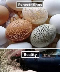 家居手工做失败的样子,老公都看笑