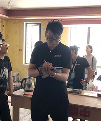 工地大阅兵丨中博装饰工地巡查组走进中南·白马湖壹号
