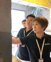 工地大阅兵丨中博装饰工地巡查组走进景瑞·悦西台环标在建工地