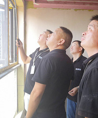 工地大阅兵丨中博装饰工地巡查组走进建德&千岛湖环标在建工地