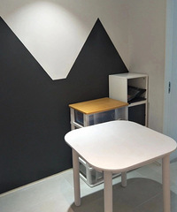 ������ˢһ��ڰ�ǽ����ʵû��ô��