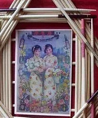 老妈自制的相框吓死个人