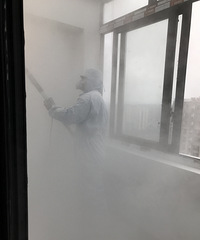 这排场你肯定没见过,墙面基层打磨处理