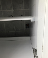 遗漏的糟心的洗衣机柜安装