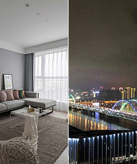 我500W买的房,这夜景怎么样?