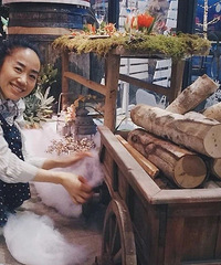 每年花40买花,青海姑娘连造7座“森女花园”,刘涛也来打卡