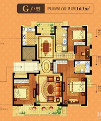 ·����ʢ��ͥ��164ƽ��������ִ����