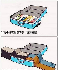 点我!行李箱无敌收纳法打包送给你!