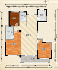 ������Է�� 143ƽ�� 25��Ԥ�㡤 ȫ��