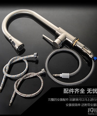 厨房水槽:大单槽和抽拉水龙头才是绝配