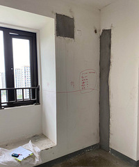 隐形门和隐形踢脚线安装,总有意外发生
