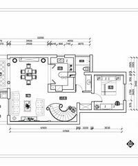 "180平方 淡雅欧式风格"