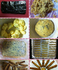 "一学就会 海苔肉松条"