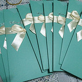 Tiffany蓝色系喜帖