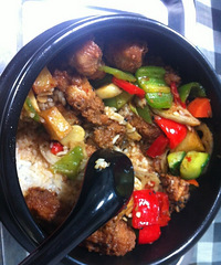 嘉兴学院某小吃店屌!不管买啥都送饮料+水果