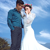 婚照这么美也是醉了