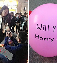 嘉兴警察蜀黍求婚 超感人!