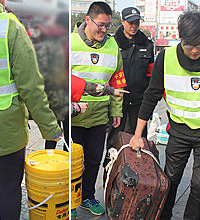春运回家 嘉兴火车站的温暖一幕