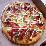 最爱pizza!