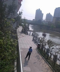 #����ͻ��# ���ѱ��Ϻ�����԰��������һ����Ů��������