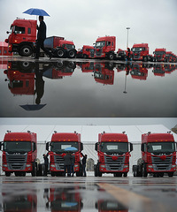 ���˾��ְ����鳵�ӣ��ڰ�����ɫ����ͷ��ǰ����˹��˹��ѷɫ��