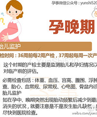 "【产检内容大盘点】整个孕期要产检几次?哪些是必做项目?"