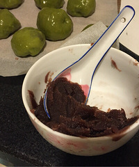 抹茶口味青团