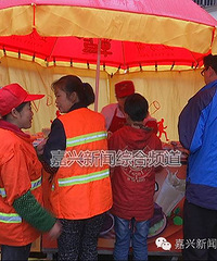 关爱环卫工人不只是说说而已!嘉兴政府买单爱心早餐、免费体检