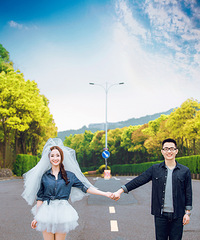 婚纱照拍好了,哪套比较好看呢?